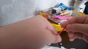 Распаковка набора для шитья.