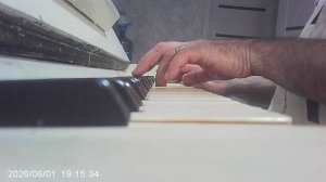 Пианино: «Как на тоненький ледок» - обработка автора канала (Ананьина Л.В.)