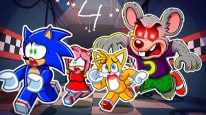 Becoming SUPER SONIC To Escape CHUCK E CHEESE in Roblox!(the end)