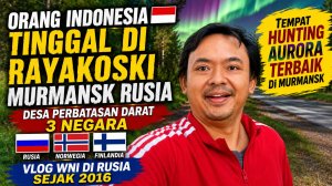 ARYA PRADANA BUDIARTO INDONESIAN IN RAYAKOSKI MURMANSK RUSSIA BORDER NORWAY AND FINLAND