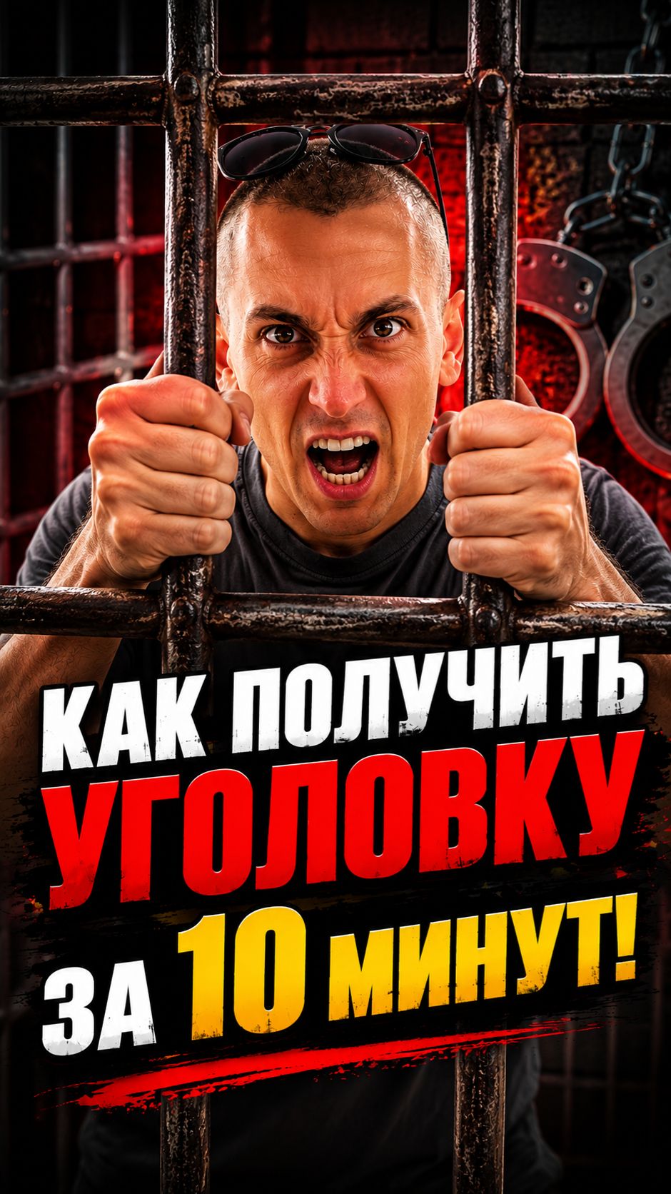 Как получить уголовку за 10 минут! Сейчас расскажу!