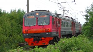 «Воздуховоз». ЭД4М-0410 сообщением Алапаевск — Каменск-Уральский