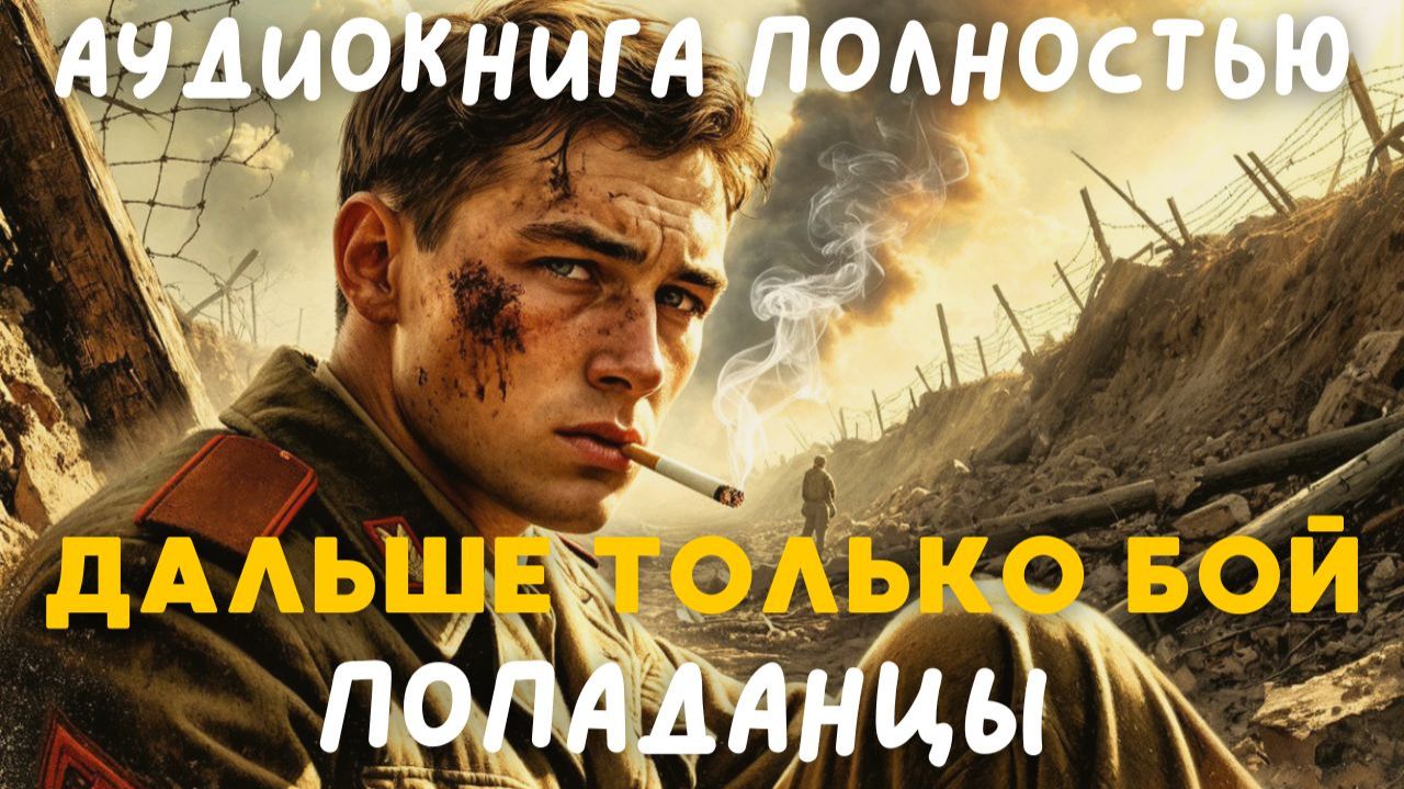 АУДИОКНИГА ПОЛНОСТЬЮ: ДАЛЬШЕ ТОЛЬКО БОЙ / ПОПАДАНЦЫ