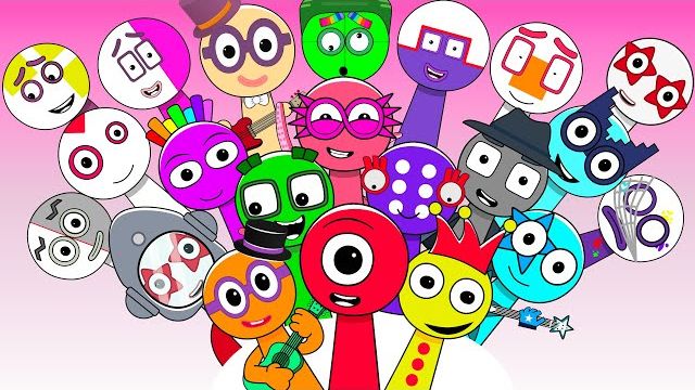 СПРУНКИ NUMBERBLOCKS ОТ 1 ДО 20 ⚡️ КОМПИЛЯЦИЯ ИНКРЕДИБОКС!!