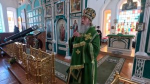 Проповедь епископа Максима в день Святой Троицы