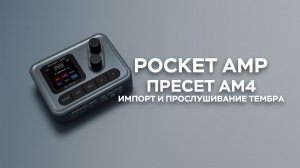 Новогодний пресет M-VAVE POCKET AMP AM4｜Импорт и прослушивание тембра
