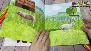 358767  Книга Фотонаклейки В деревне