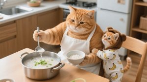 Семья рыжих котят в конце месяца пережила с другими тяжелые времена – щедрость возвращается 🐱💛