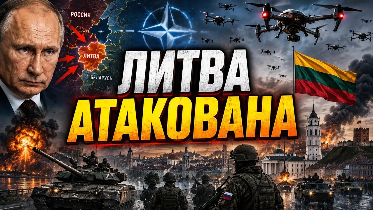Вильнюс пал на пятый день. НАТО не решилось отвечать. Что происходит пока все смотрят на Украину смотреть онлайн