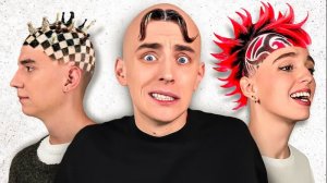 Сумасшедшие ПРИЧЕСКИ Челлендж ! *ПАРИКМАХЕРСКАЯ А4*