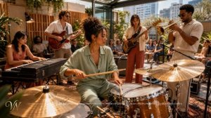 🌿 Breezy Garden Session - High-Fidelity Modern Fusion Jazz ｜ 1 Hour Mix ✨