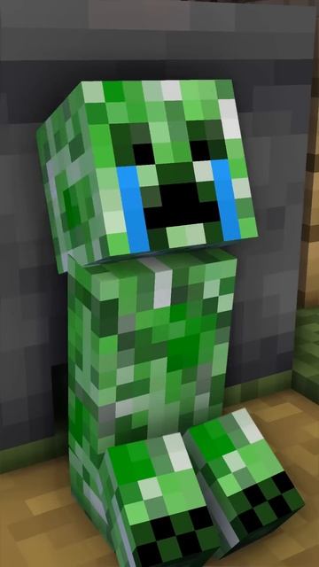 МЕСТЬ КРИПЕРА-МАЛЫША 💥😱 #minecraft #shorts