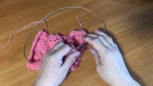 Замечательный узорчик спицами для кофточек