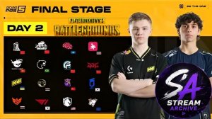 PUBG Global Series 5 - Final Stage - Day 2 Финал Игры 6-10