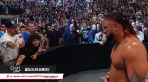 Solo Sikoa stares down Roman Reigns after Tribal Combat: WWE Clash in Italy 2026 highlights