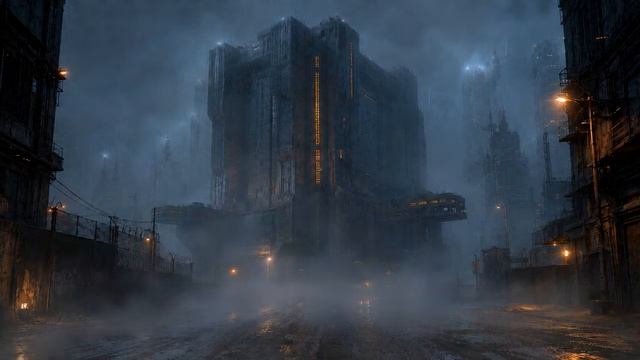 Brutalism： Rain and Ambient Music ｜ Music for Deep thinking and studding , deep thinking ｜ 3 hours🎶