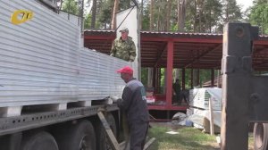 НА ТЕРРИТОРИИ СПОРТИВНО-ОЗДОРОВИТЕЛЬНОГО ЛАГЕРЯ «ОЛИМПИЕЦ» ИДЕТ ВОЗВЕДЕНИЕ НОВОГО ЖИЛОГО КОРПУСА