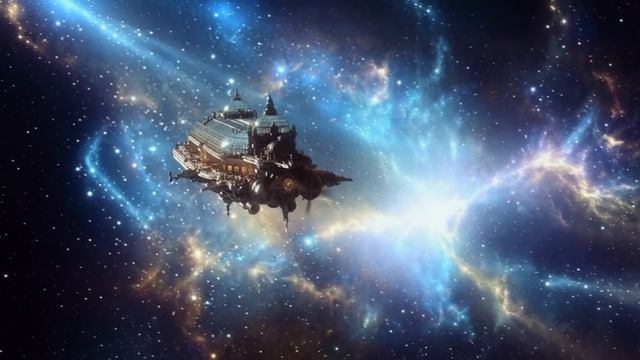 The Glass Starship： Space Voyage Back To Earth ｜ AI 4K — Retrofutura