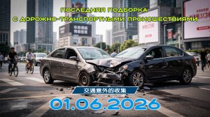 Последняя подборка ДТП 01.06.2026