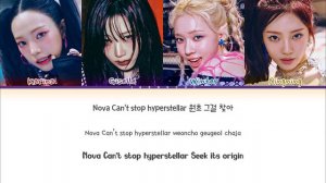 Supernova—AESPA🩷 (Color coded lyrics)
(❗Видео не моё❗)