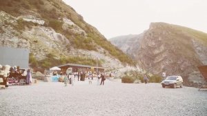 Мультимедийный природный театр на скалах Сулакского каньона в Дагестане