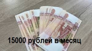 15000 рублей в месяц через 25 лет сделают тебя независимым