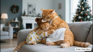 Рыжий котенок устраивает новоселье и получает массу очаровательных подарков от пушистых друзей 🎉🐾