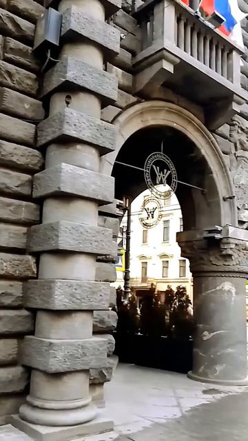 Санкт-Петербург, здание Банкирского дома Вавельберга  в стиле неоренессанса.  #travel