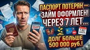 Мужчина потерял паспорт, а через семь лет узнал, что на него оформили микрозаймы