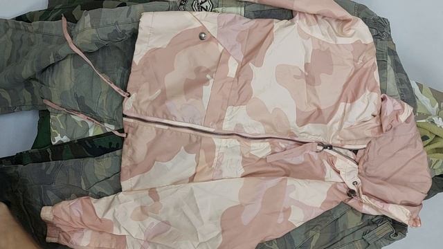 Военная одежда, камуфляж милитари микс секонд оптом 1 пак
