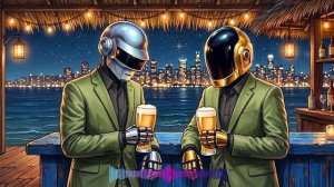 🌴 Daft Punk Summer Beach Lounge ｜ Chill Disco, Synthwave, Electronic Funk, Neo Soul Playlist