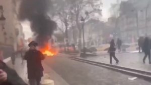 🇫🇷 Фанаты футбола разнесли Париж после победы ПСЖ.