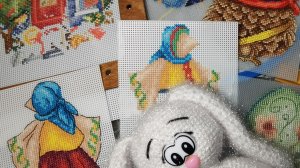 Рукодельные будни мая. ВЛОГ #вышивка крестом