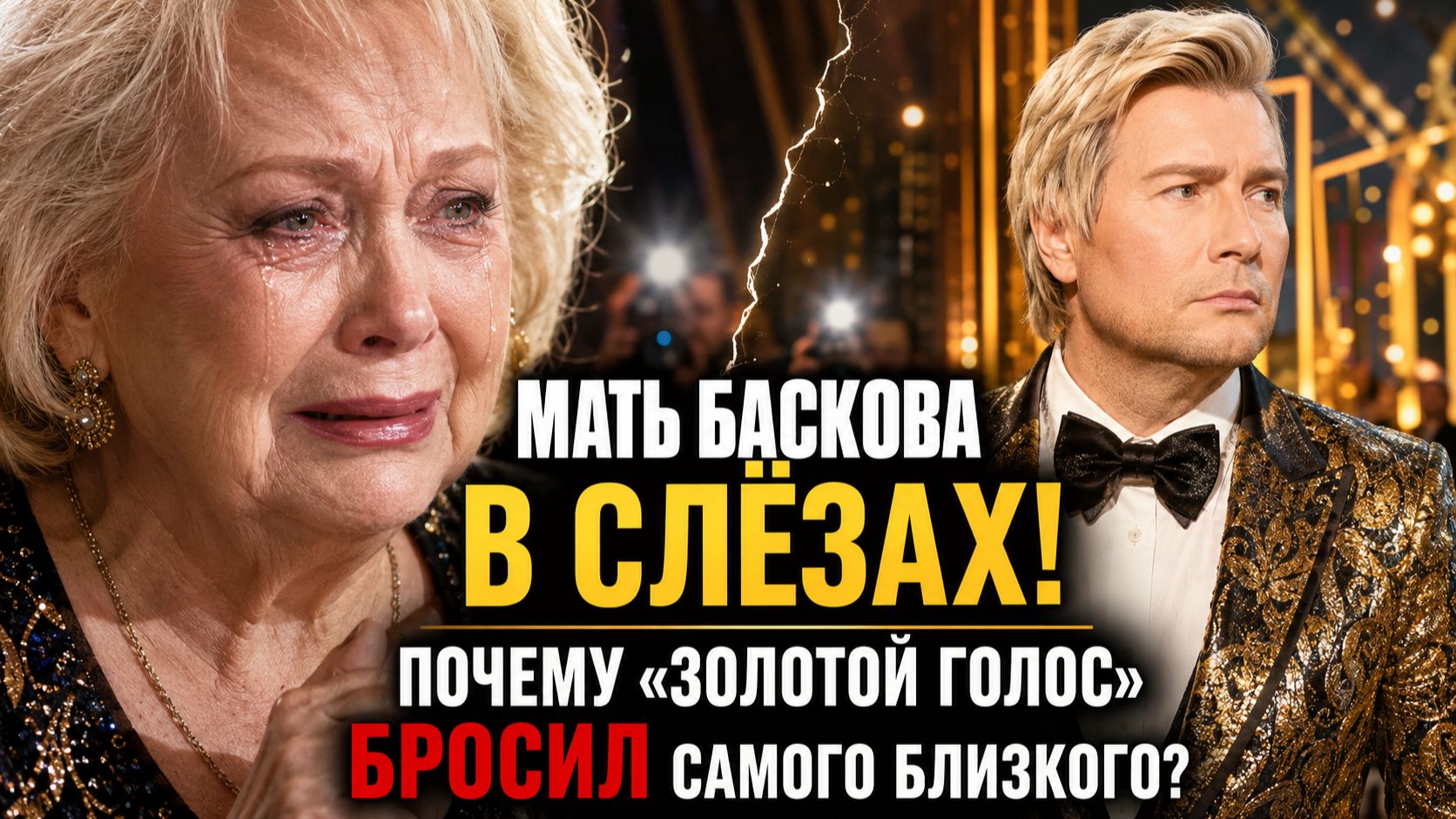 Мать Баскова в СЛЁЗАХ: почему «Золотой голос» бросил самого близкого человека?