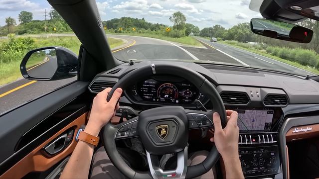 2023 Lamborghini Urus S - Обзор от первого лица смотреть онлайн
