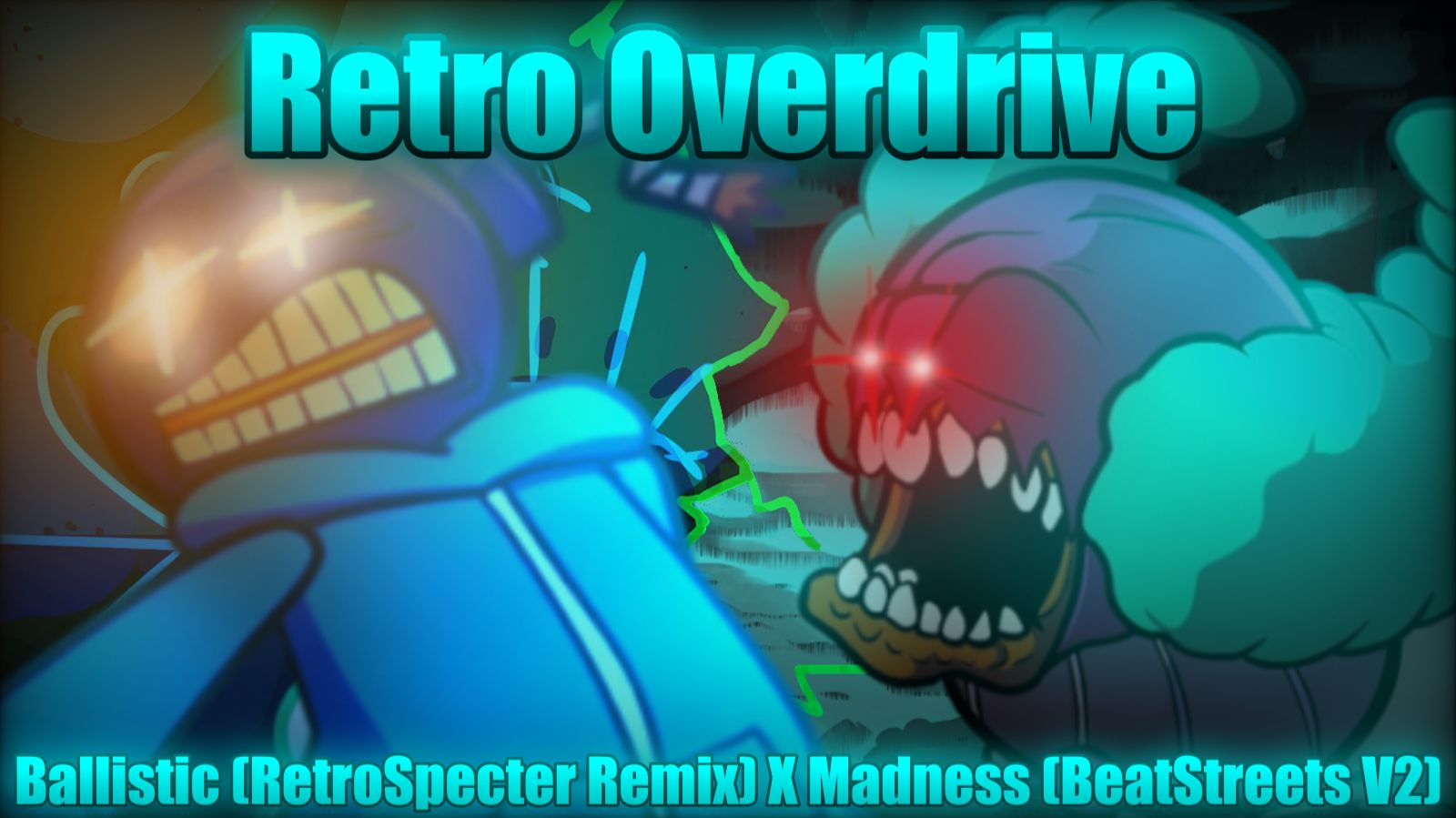 [FNF Mashup] Retro Overdrive [Ballisic (RetroSpecter Remix) X Madness (BeatStreets V2)]