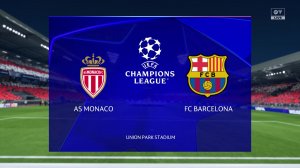Монако - Барселона Лига Чемпионов 1_2 Полуфинал сезон 28_29 игра FC26