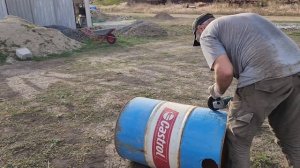 Дренажное поле для нашего септика! Drainage field for our septic tank !