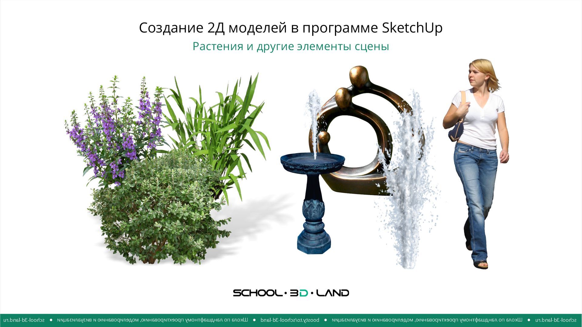 SU19. Создание 2Д моделей в SketchUp. Часть 1