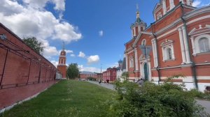 Город Коломна. Прогулка по старому городу. Кремль, монастырь, Маринкина башня