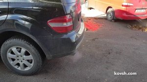 Как дымит дизель на негерметичных распылителях в пьезофорсунках Mercedes Benz M Class 3.0d OM642