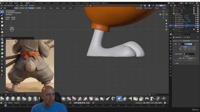 21. Coloring with vertex paint смотреть онлайн