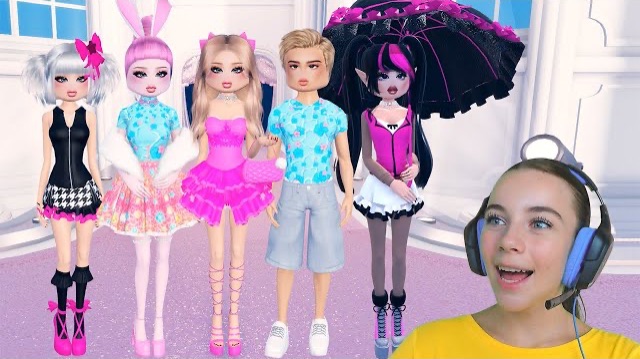 Я СДЕЛАЛА ПОПУЛЯРНЫХ КУКОЛ в ROBLOX Dress To Impress смотреть онлайн