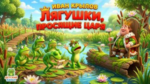 Лягушки, просящие Царя 🐸 Басня Ивана Крылова | Слушать аудиосказки для детей онлайн