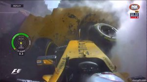 Более 20 лет аварий с открытыми колесами в Eau Rouge Raidillon (Спа Франкоршам)