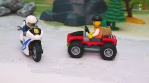 Поезд Автобус Самосвал Полицейские машины 🚚Игрушки для детей🙌