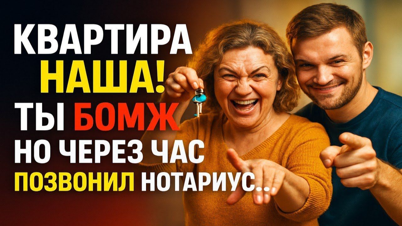 «Квартиру маме переписали! Ты теперь бомж!» — ликовали они | Истории из жизни | Реальные истории
