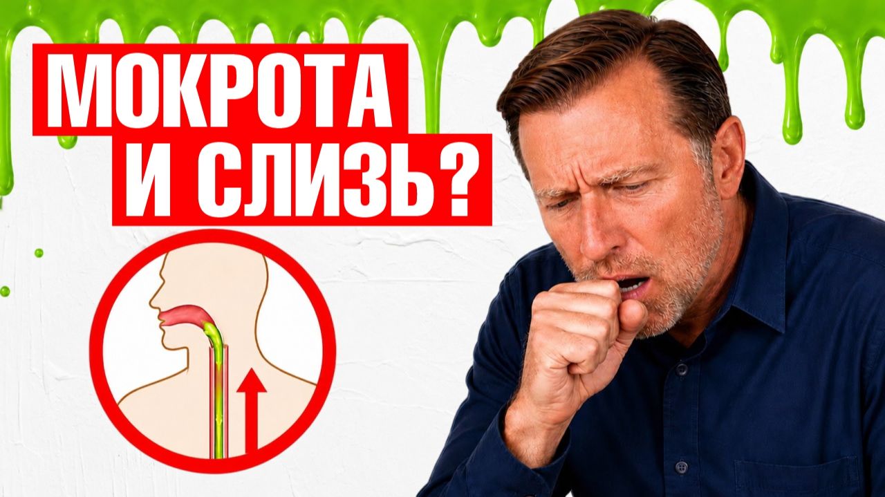 Хроническая мокрота в горле👉при чем здесь желудок? смотреть онлайн
