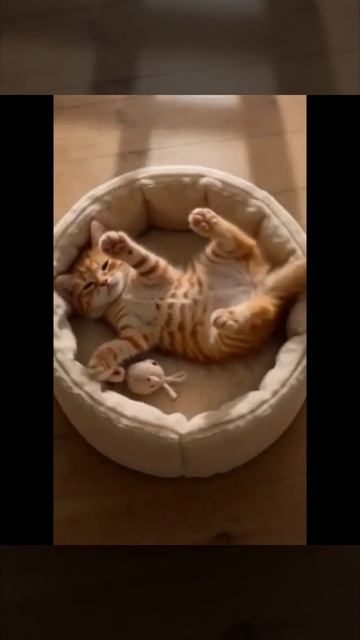 🐱💤 МУРР, СПИТ КОТЁНОК: нежность и покой в каждом кадре