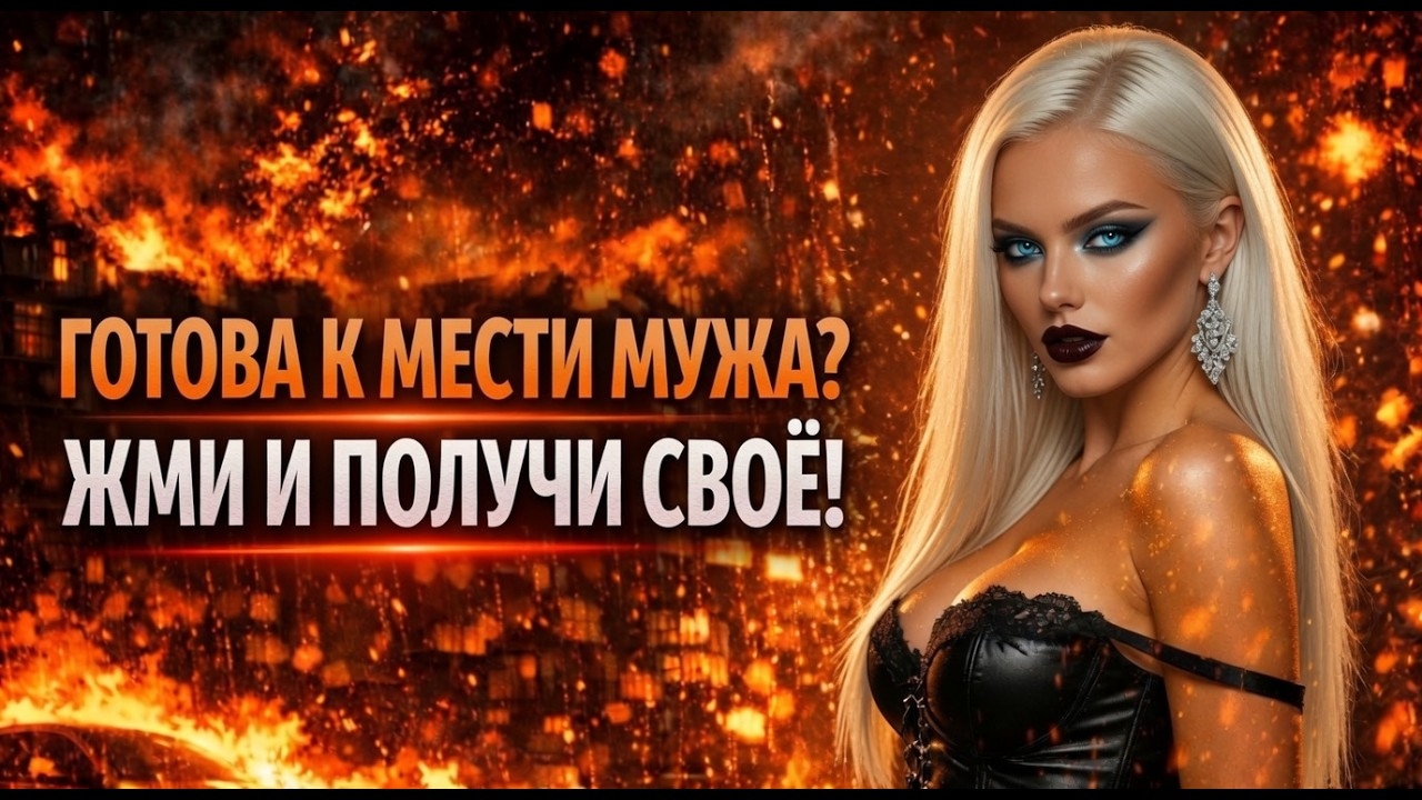 ГОТОВА К МЕСТИ МУЖА ПОЛУЧИ СВОЁ I МЕСТЬ МУЖА